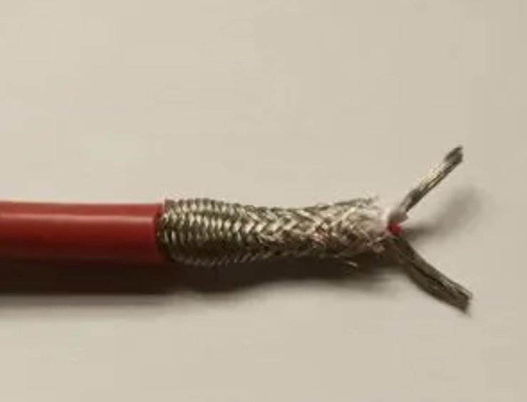 不锈钢丝总屏蔽硅橡胶线缆