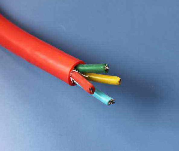 高温防腐型YGC3*10+1*6硅橡胶电缆