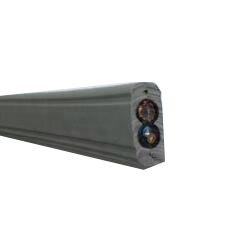 聚氯乙烯扁形屏蔽带视频电梯电缆价格