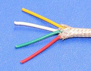 KHFFRP氟塑料绝缘氟塑料护套编织屏蔽软控制电缆